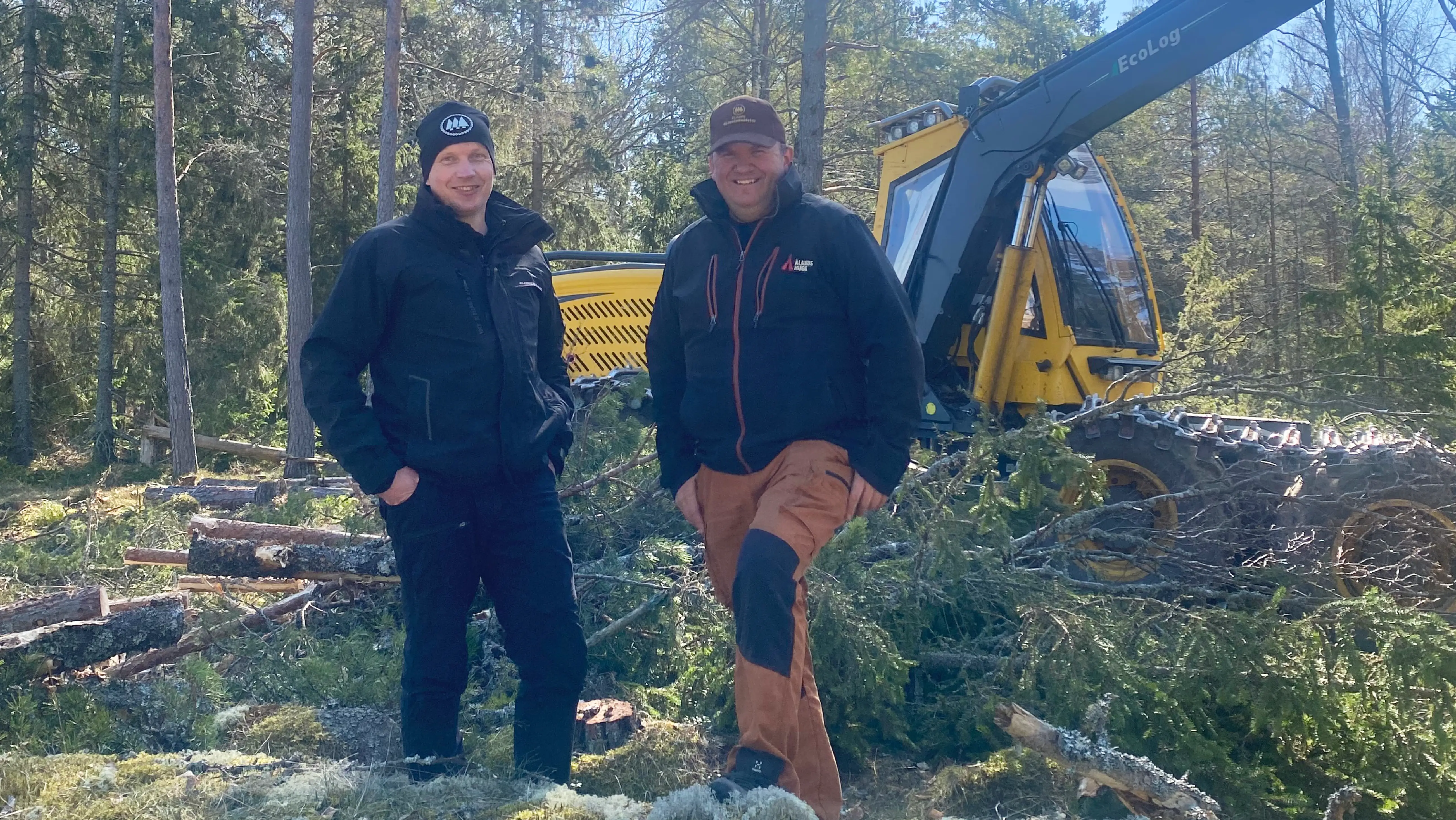 Ålands Hugg både leasar och lånar – uppskattar skräddarsydda lösningar och snabba besked
